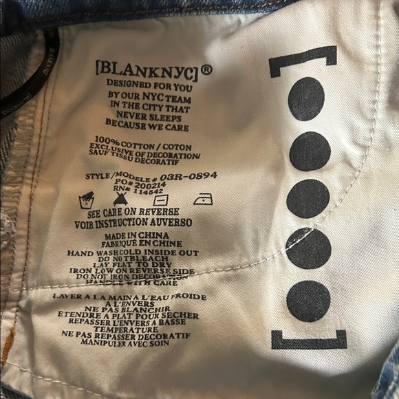 Denim Rhinestone Fringe Skirt - Picture 15 of 16